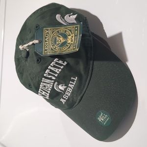 "Michigan State Baseball" Twill Baseball Cap Adjustable